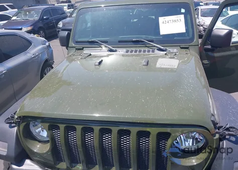 2021 Jeep Wrangler Unlimited Sport S 4X4 из США, поврежденный, VIN 1C4HJXDG7MW856138